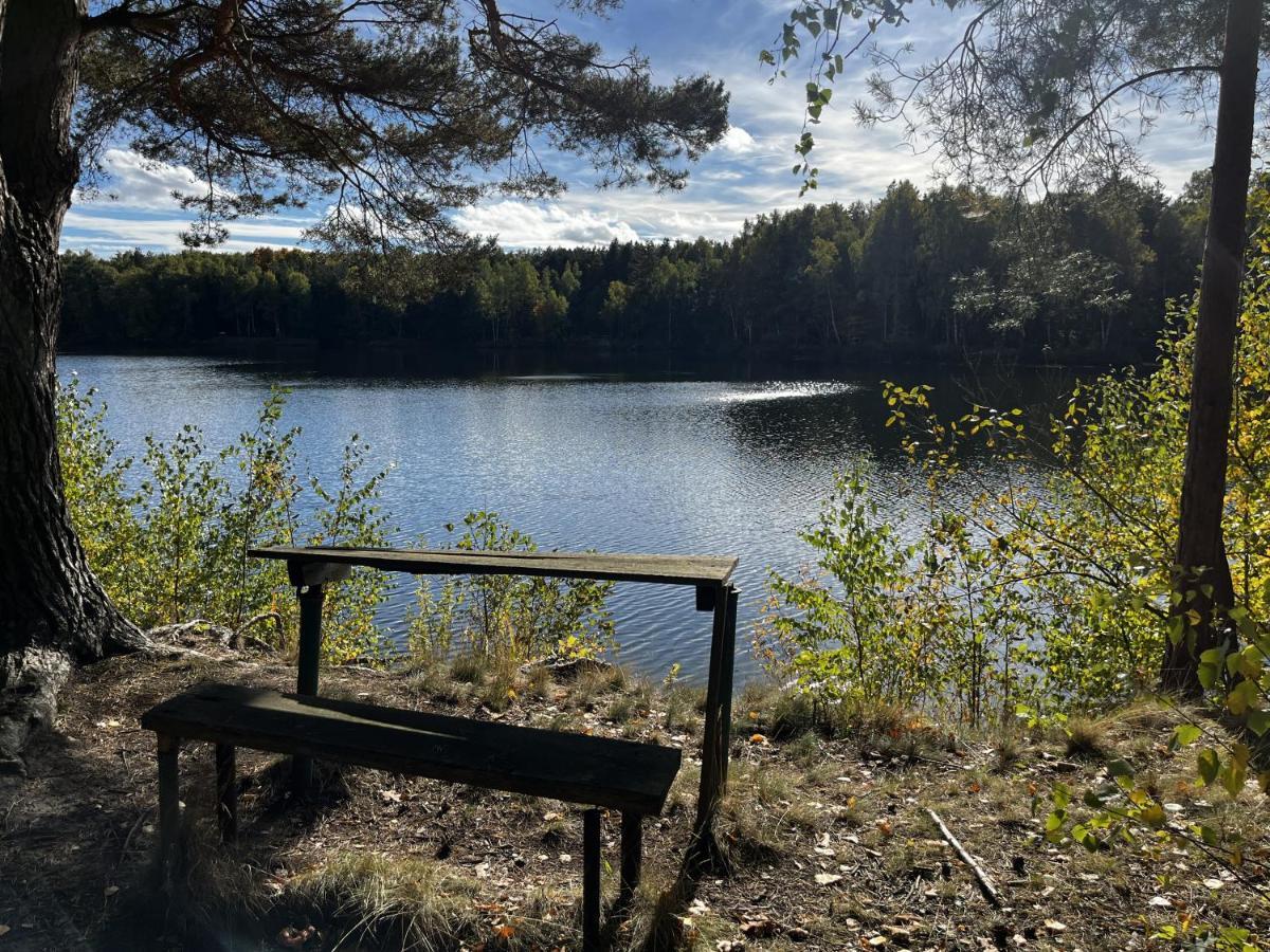 Ferienwohnung Am See Dillich - Ruhige Lage - Eigener Garten - Direkt Neben Einem Natursee Borken  Buitenkant foto