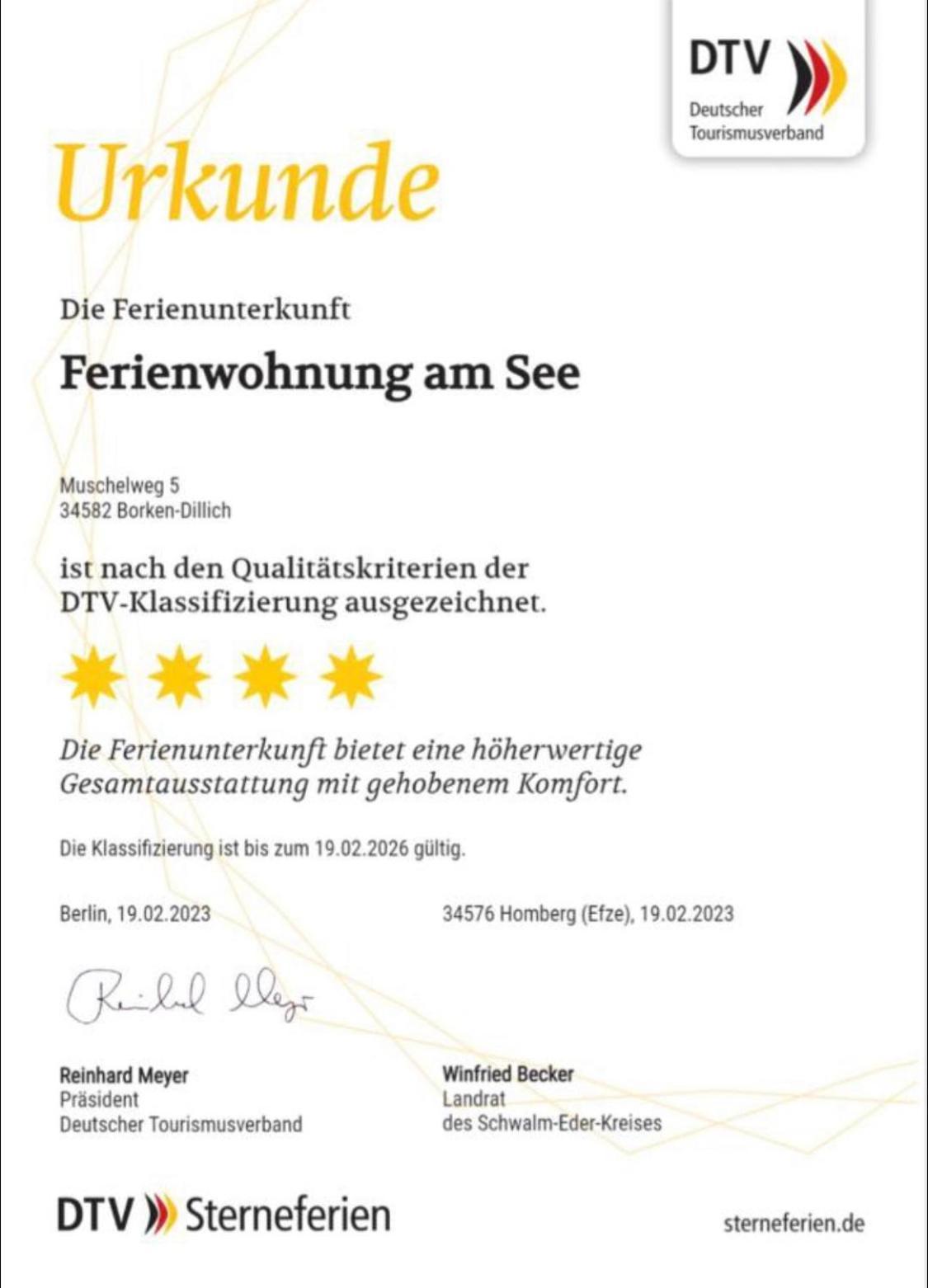 Ferienwohnung Am See Dillich - Ruhige Lage - Eigener Garten - Direkt Neben Einem Natursee Borken  Buitenkant foto