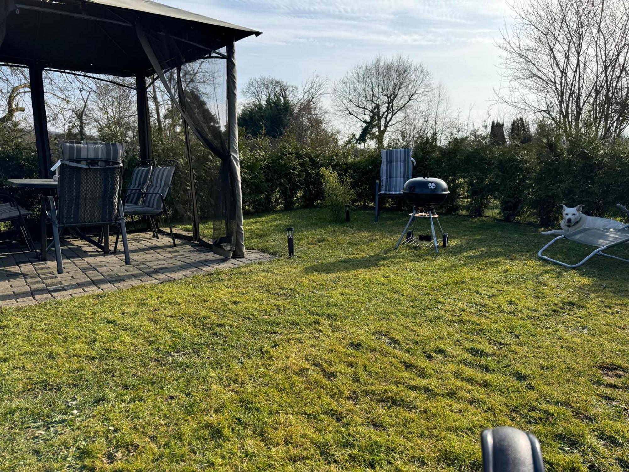Ferienwohnung Am See Dillich - Ruhige Lage - Eigener Garten - Direkt Neben Einem Natursee Borken  Buitenkant foto